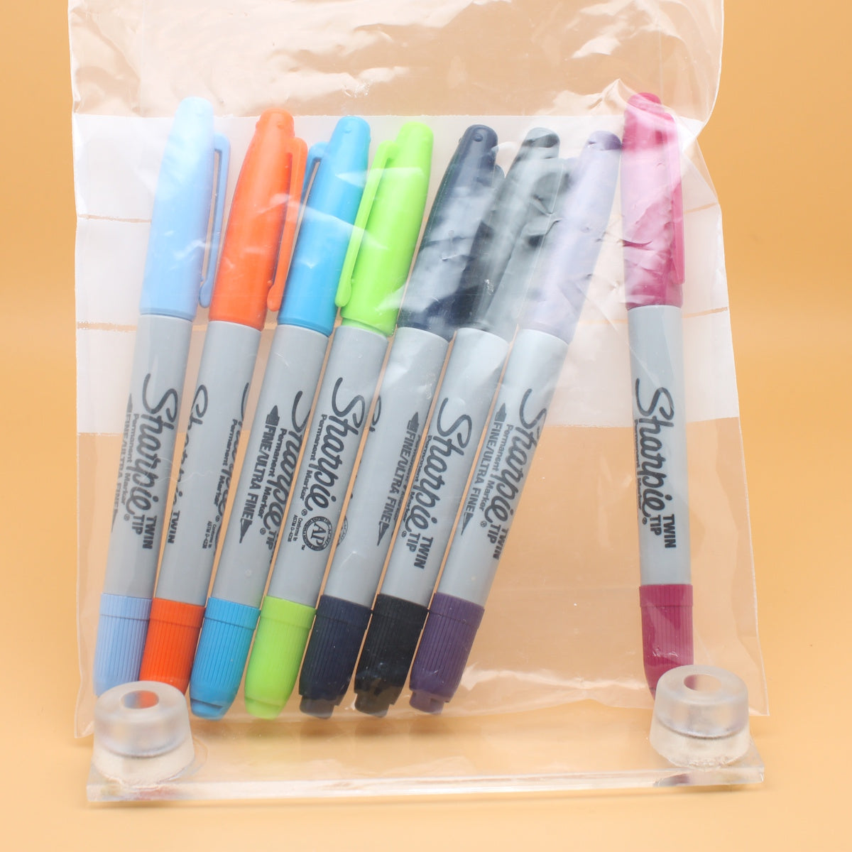 Sharpie Twin Tip Permanent marker 8 pack Fine/Ultrafine Point