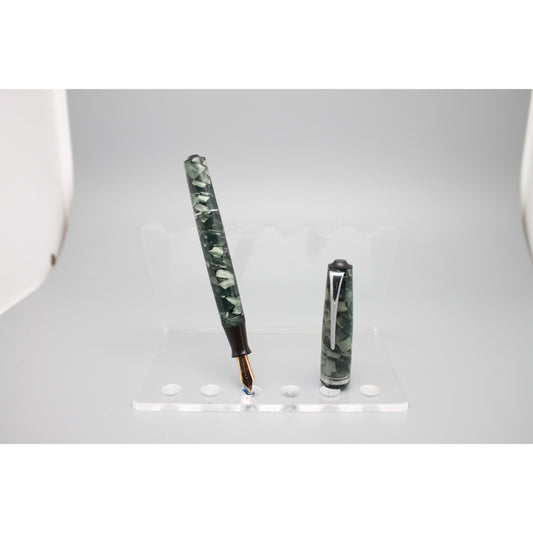 Stylomine 303 Green marble CT Fountain pen