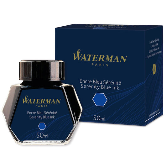 Waterman Ink Bottle Sérénité blue