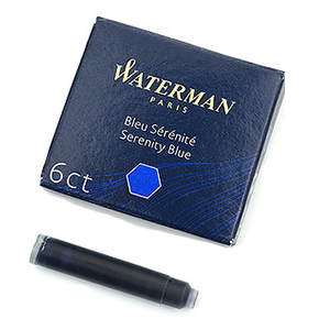Waterman Ink Cartridge Serenity Blue