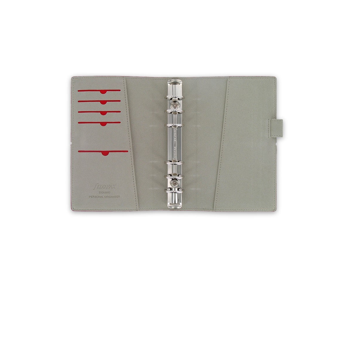 Filofax Domino Personal Red